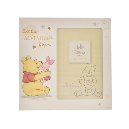 Disney Baby Magical Beginnings Frame 4" x 6" Pooh Adventure