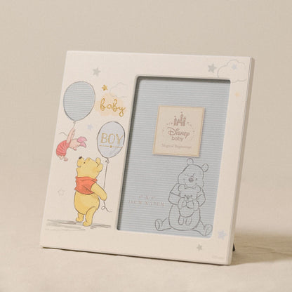 Disney Baby Magical Beginnings Frame 4" x 6" Pooh Baby Boy