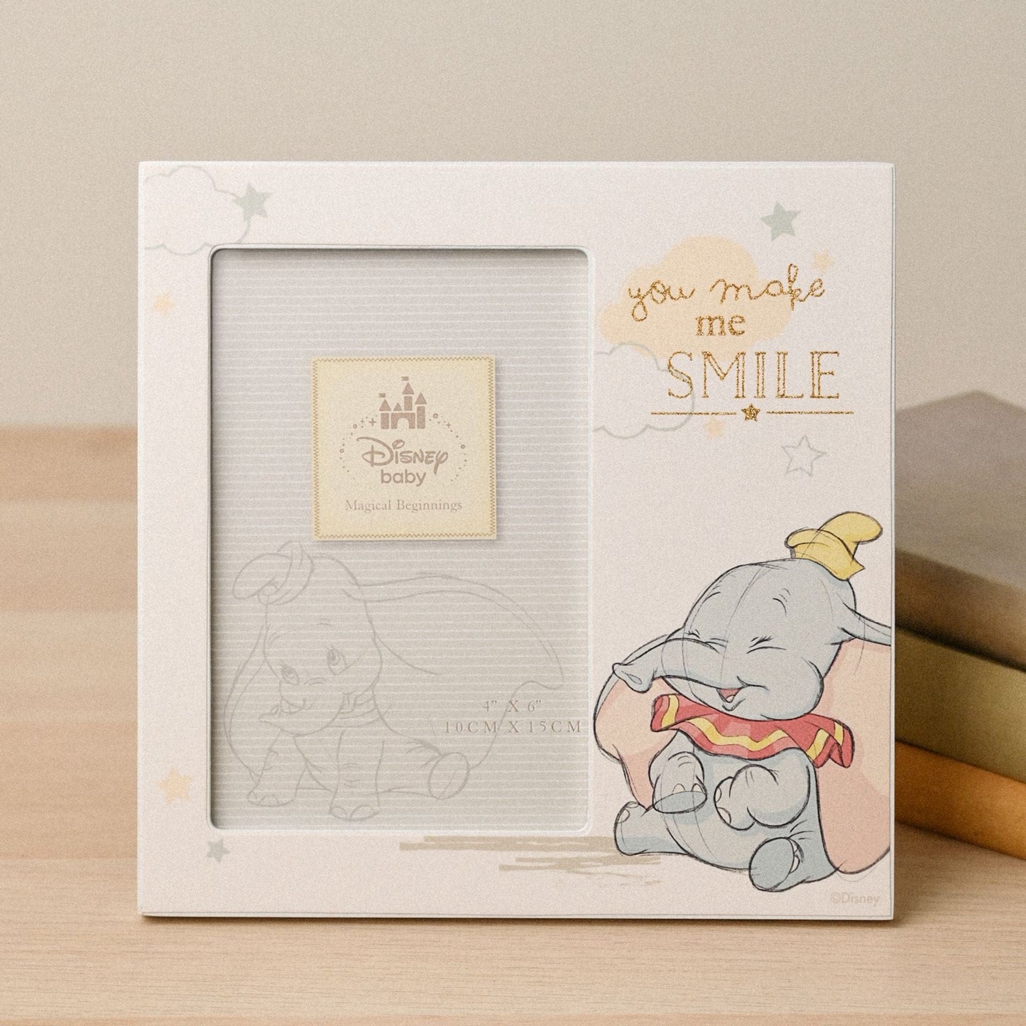 Disney Baby Magical Beginnings Frame 4" x 6" Smile - Dumbo