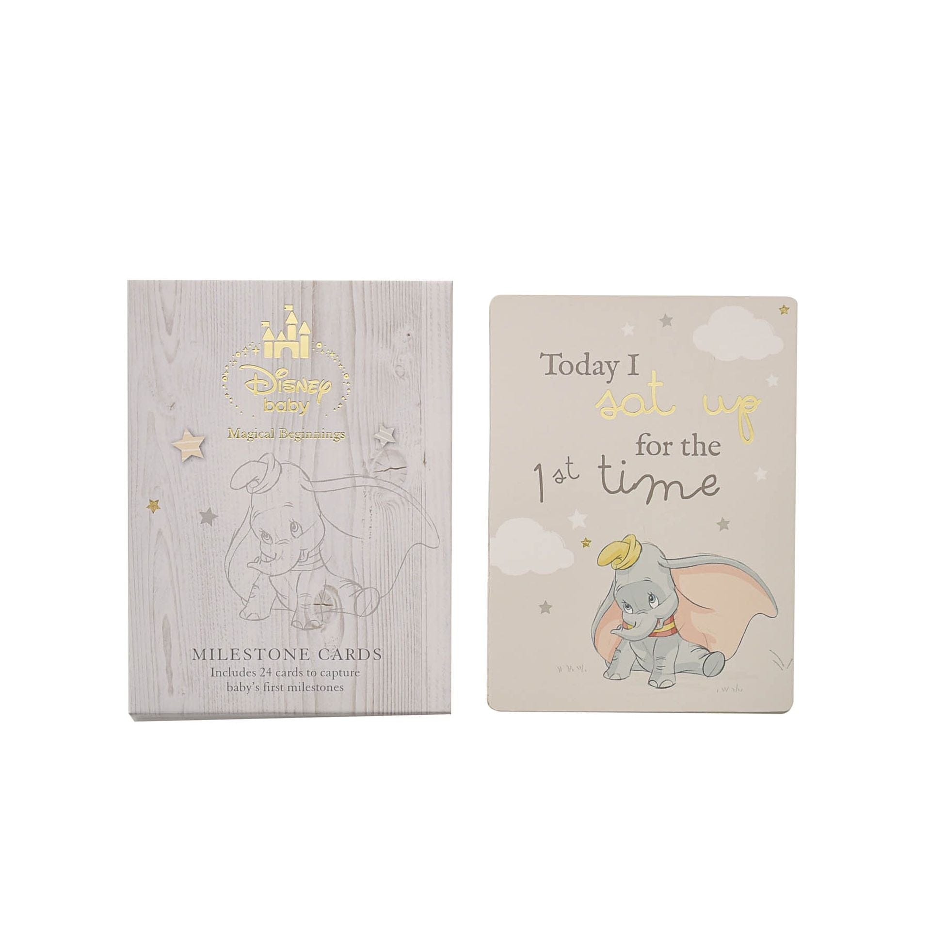 Disney Baby Magical Beginnings Milestone Card Set - Dumbo