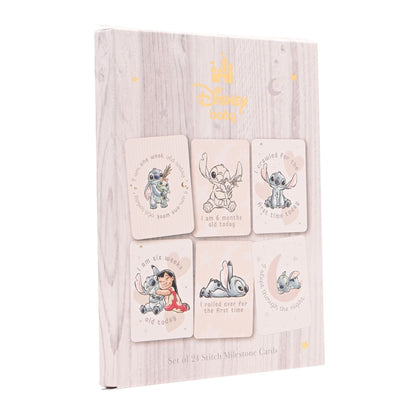 Disney Baby Magical Beginnings Milestone Cards Stitch
