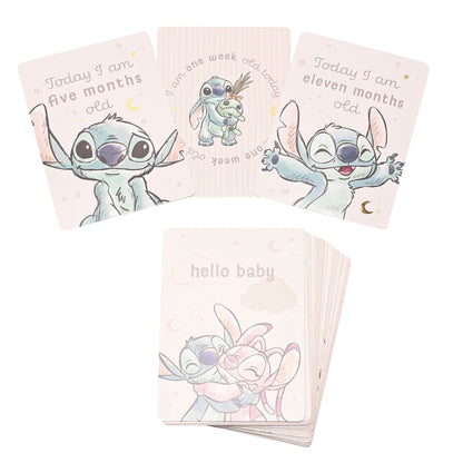 Disney Baby Magical Beginnings Milestone Cards Stitch
