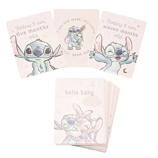 Disney Baby Magical Beginnings Milestone Cards Stitch