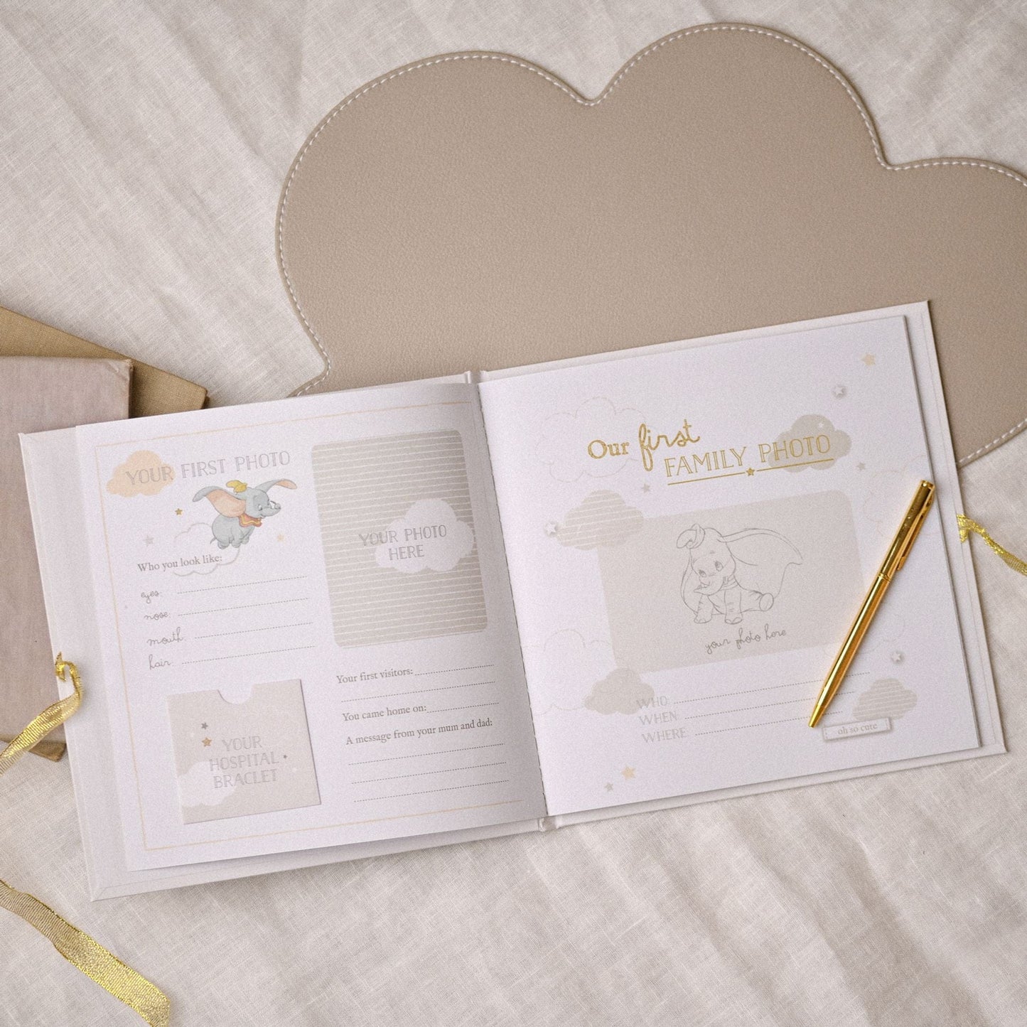 Disney Baby Magical Beginnings My First Year Record Book Dumbo