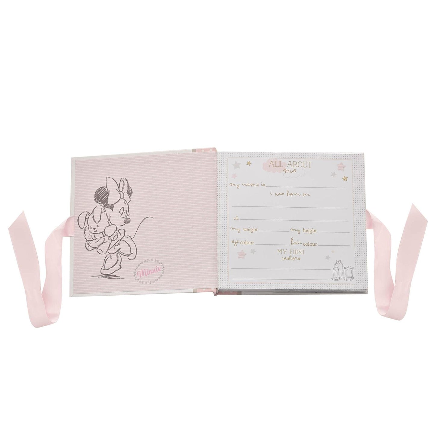 Disney Baby Magical Beginnings Photo Album 4" x 6" - Minnie Mickey & Friends