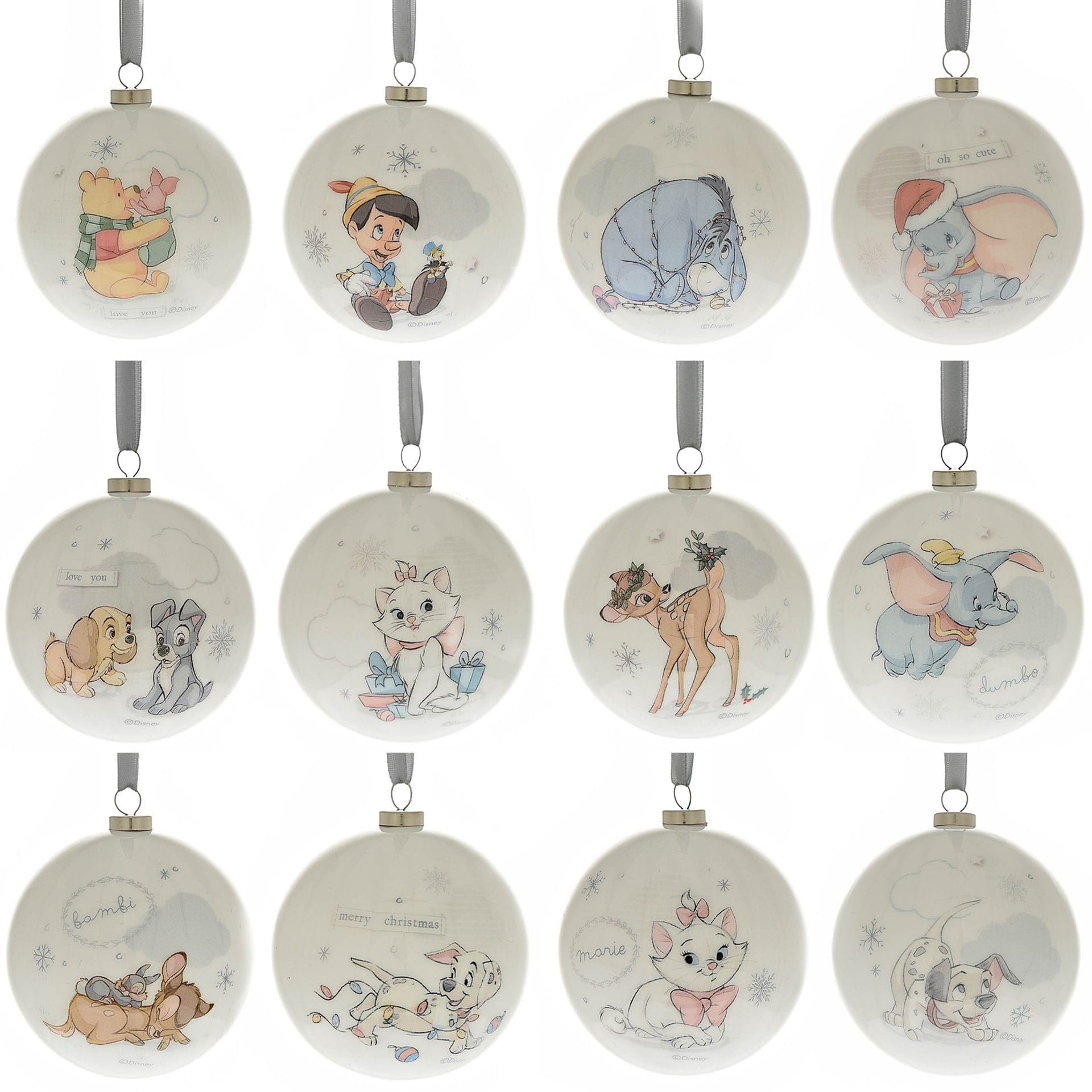 Disney Baby Magical Beginnings Set of 12 Baubles