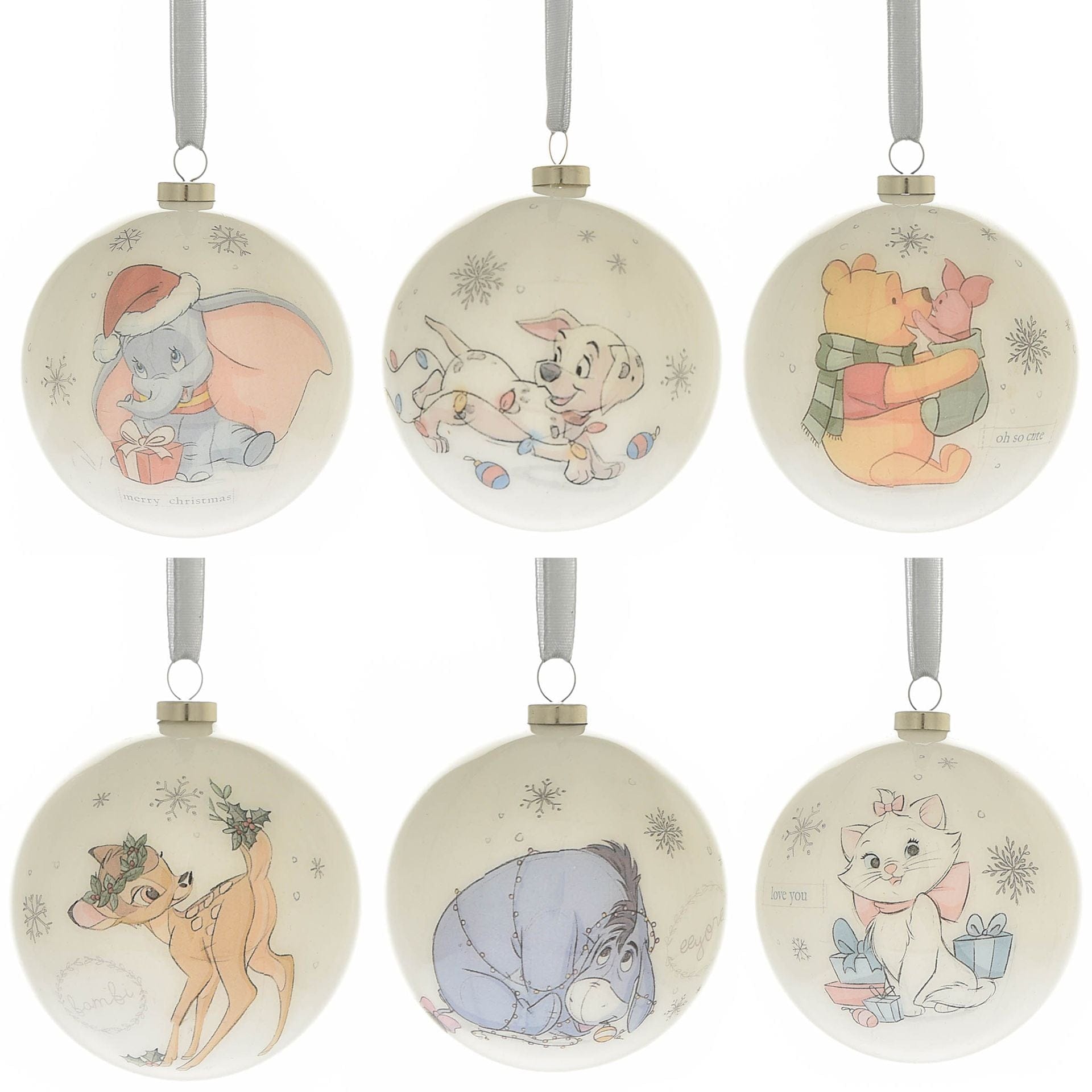 Disney Baby Magical Beginnings - Set of 6 Baubles