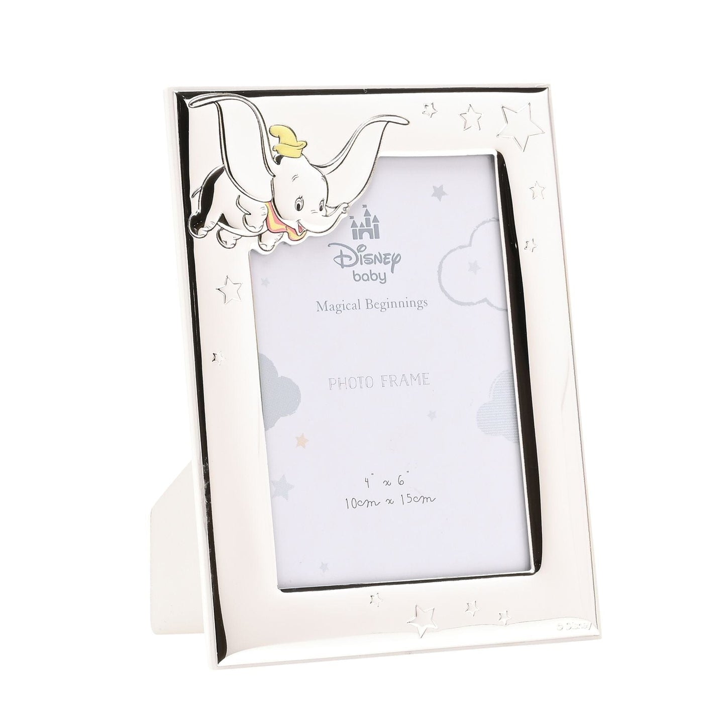 Disney Baby Magical Beginnings Silver Dumbo Photo Frame 4" x 6"