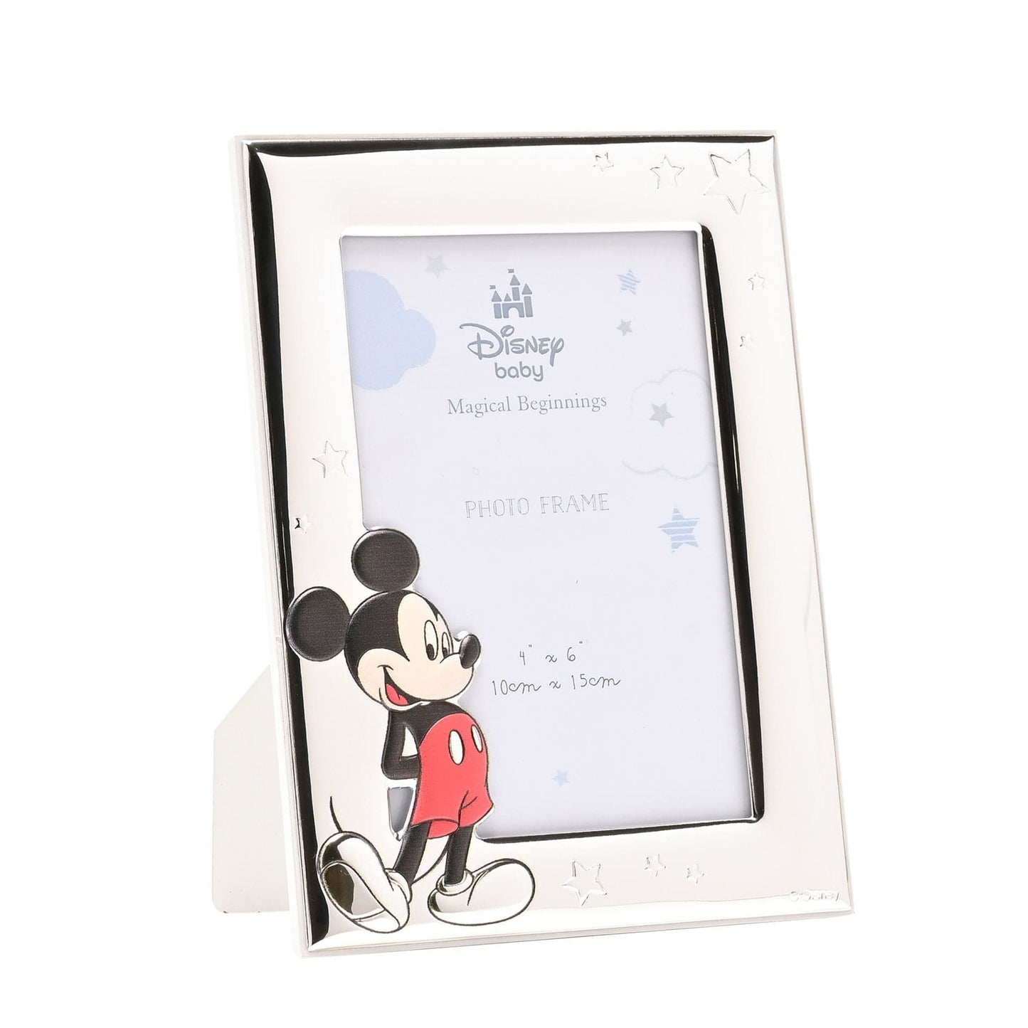 Disney Baby Magical Beginnings Silver Mickey Photo Frame 4" x 6"