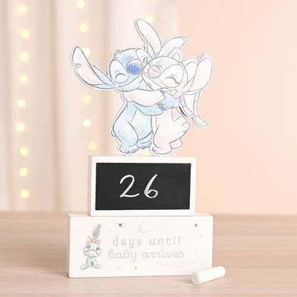 Disney Baby Magical Beginnings Stitch Baby Countdown Plaque