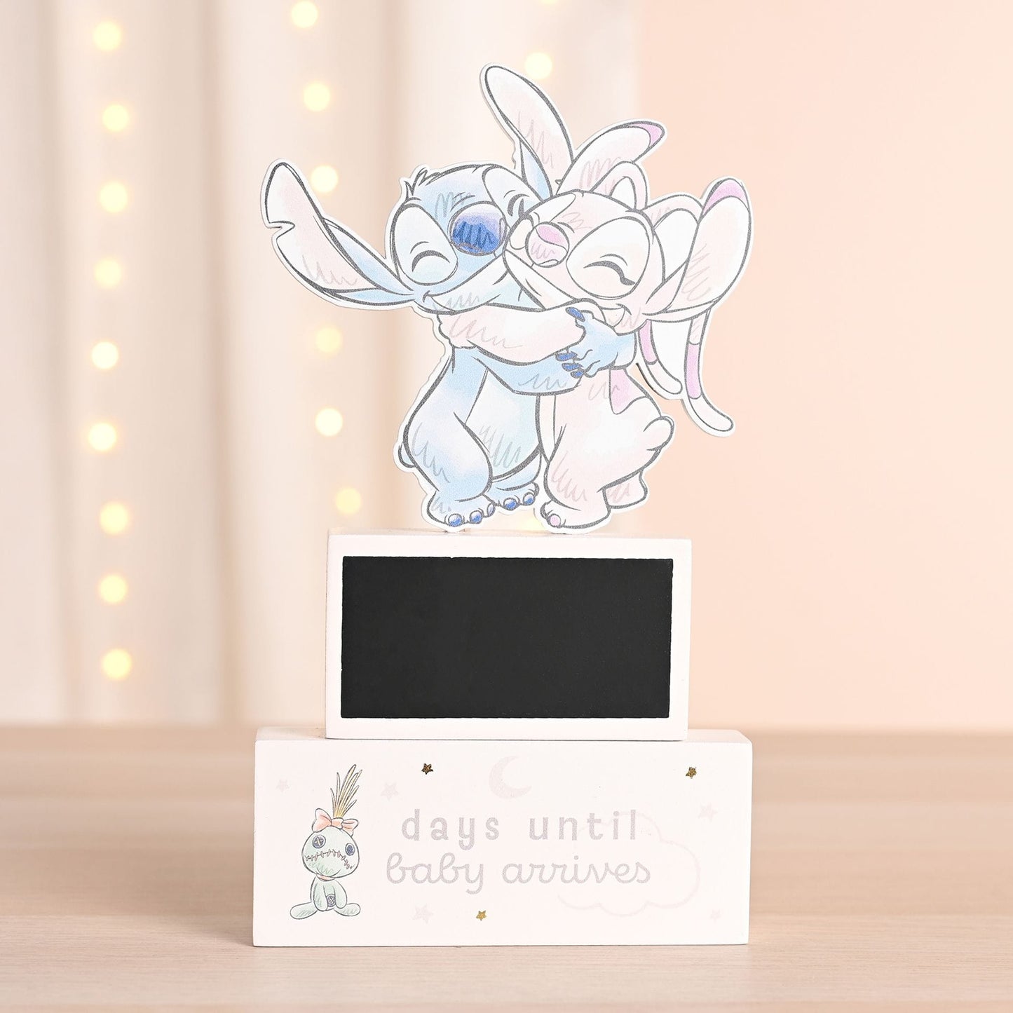 Disney Baby Magical Beginnings Stitch Baby Countdown Plaque