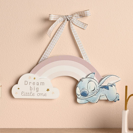 Disney Baby Magical Beginnings Stitch Hanging Plaque