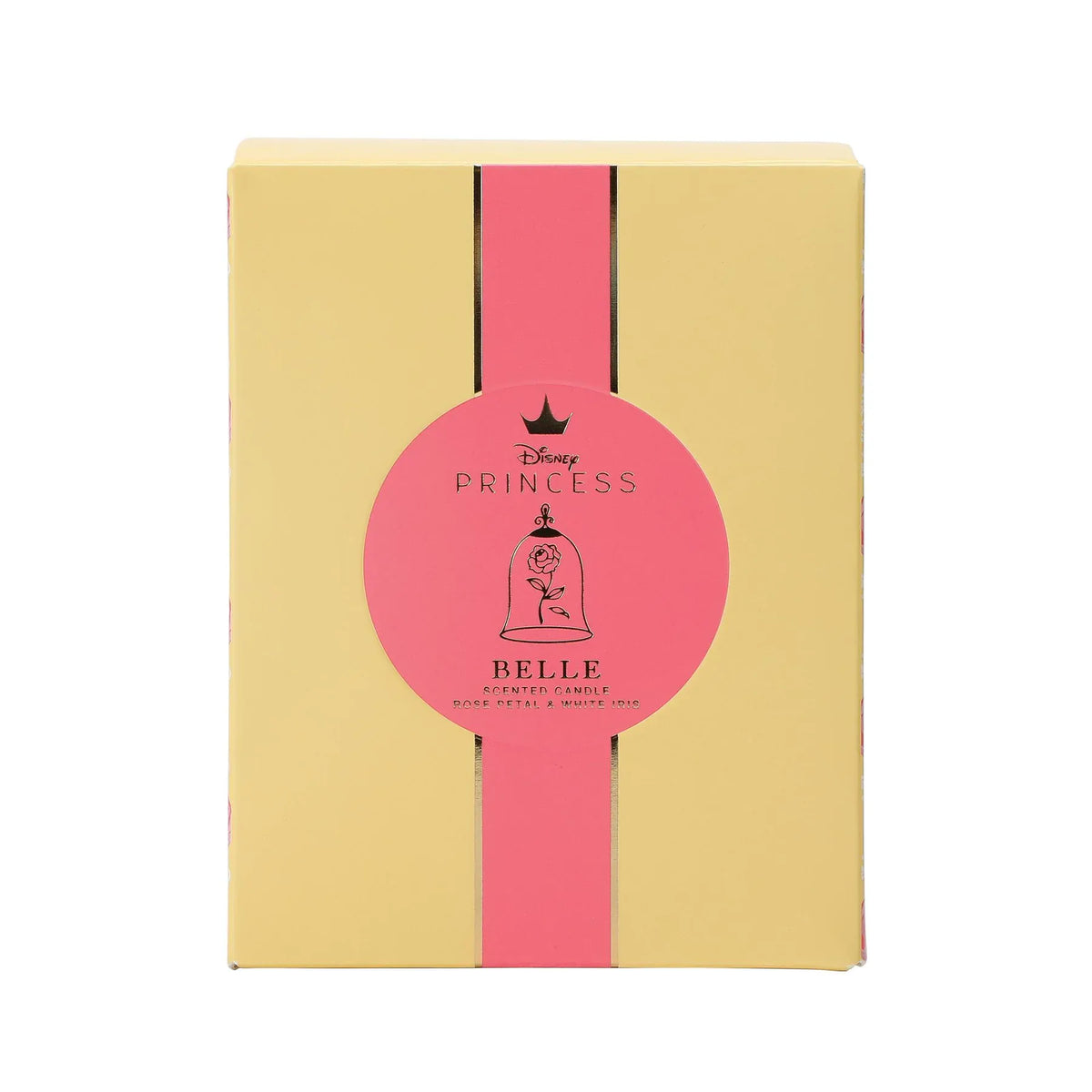 Disney Belle Rose Petal & White Iris Candle by Disney Home Fragrance