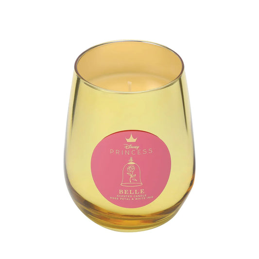 Disney Belle Rose Petal & White Iris Candle by Disney Home Fragrance