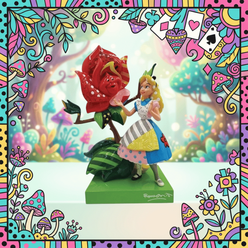 Disney Britto Alice in Wonderland Figurine