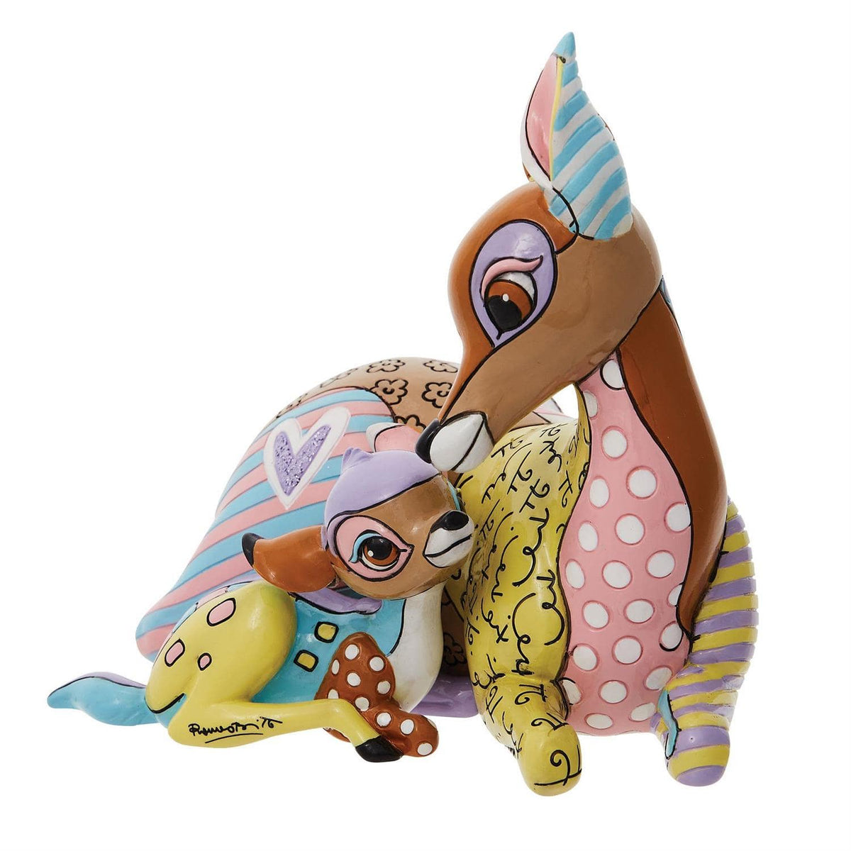 Disney Britto Bambi and Mother Figurine 6010318