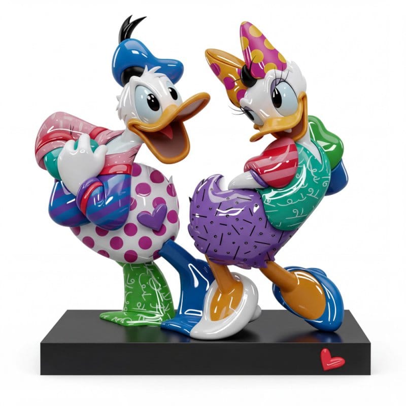 Disney Britto Donald And Daisy Love Mickey & Friends Figurine