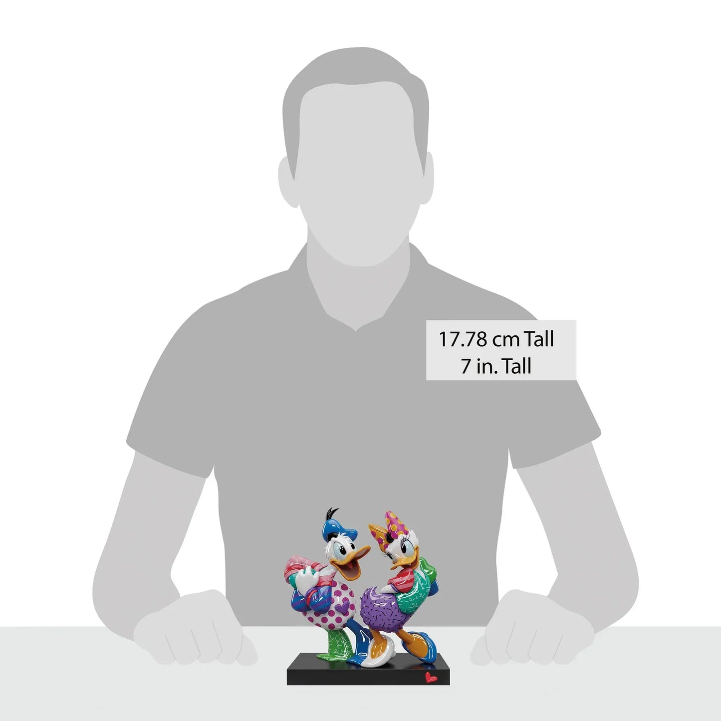 Disney Britto Donald And Daisy Love Mickey & Friends Figurine