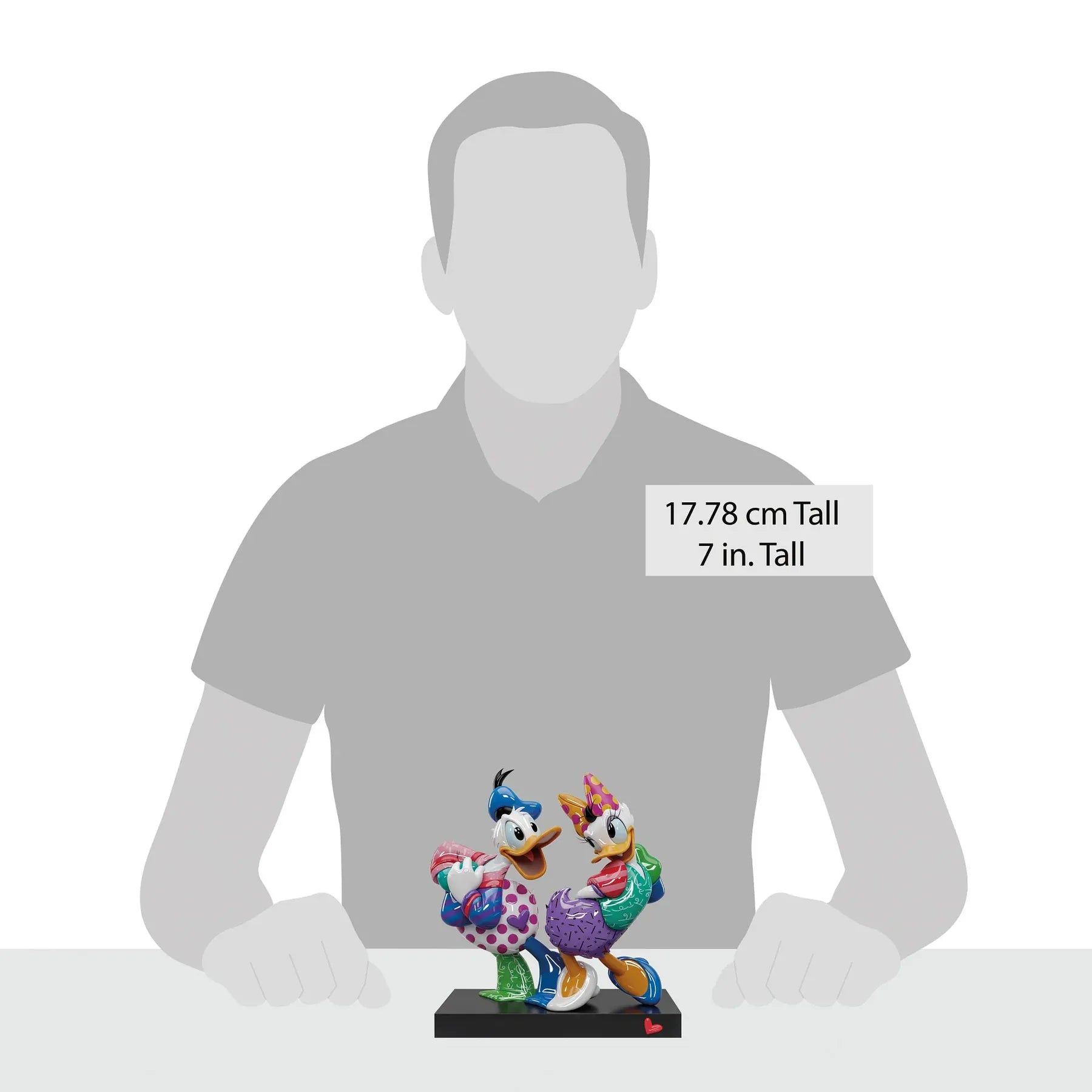 Disney Britto Donald And Daisy Love Mickey & Friends Figurine