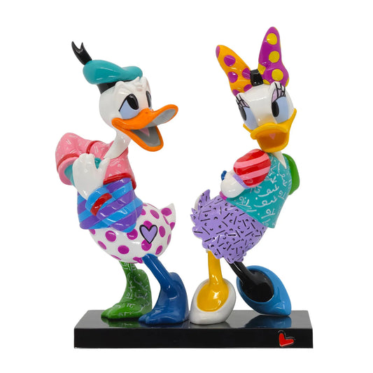 Disney Britto Donald And Daisy Love Mickey & Friends Figurine