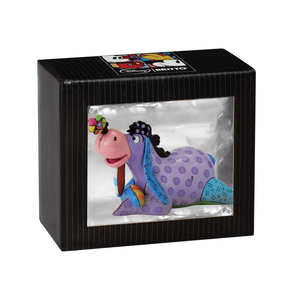 Disney Britto Eeyore with Butterfly Mini Figurine 6001309