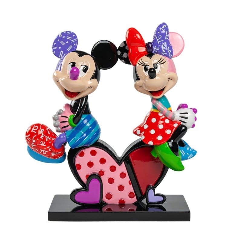 Disney Britto Mickey And Minnie Love Mickey & Friends Figurine