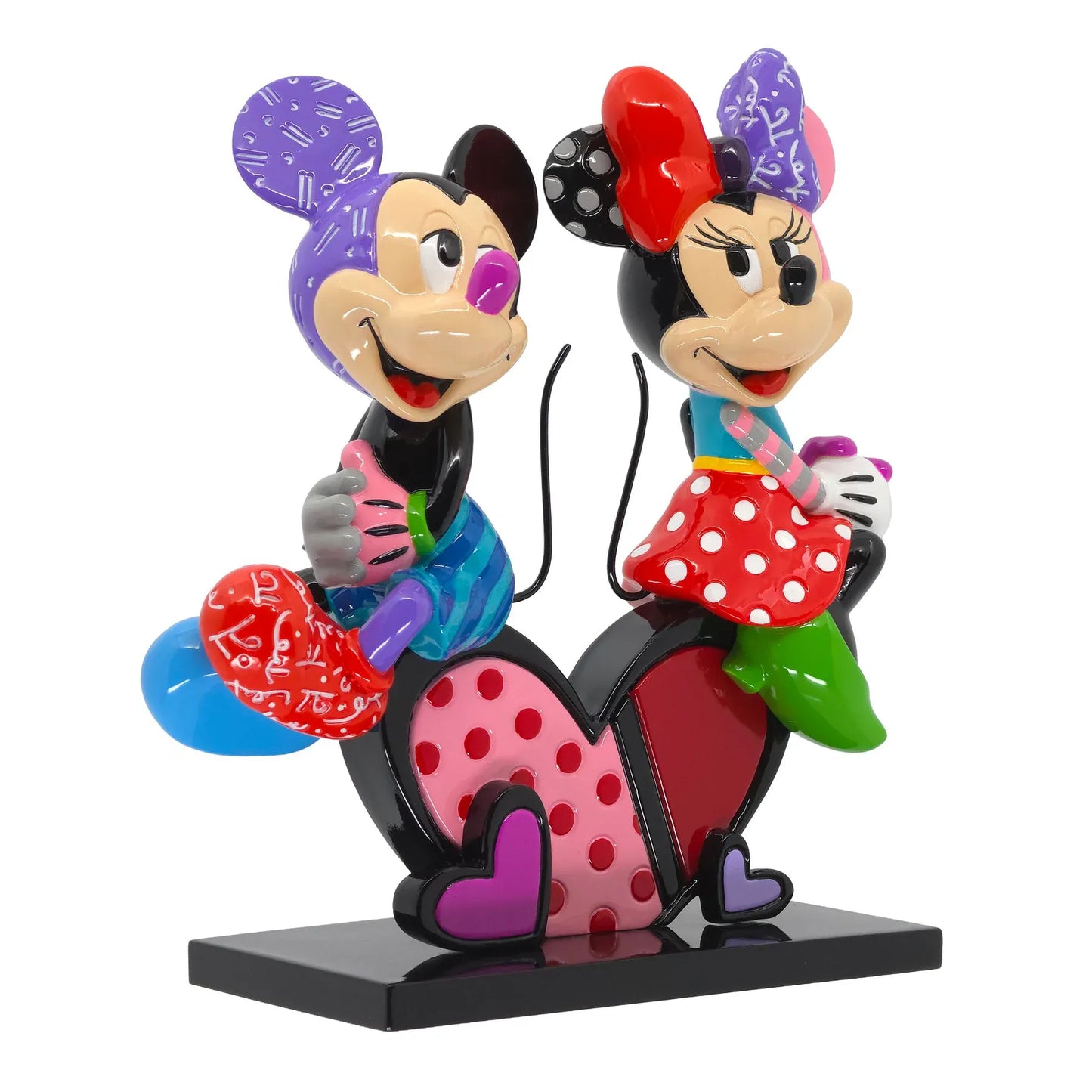 Disney Britto Mickey And Minnie Love Mickey & Friends Figurine