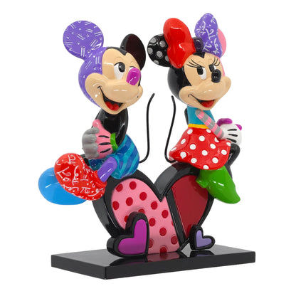 Disney Britto Mickey And Minnie Love Mickey & Friends Figurine