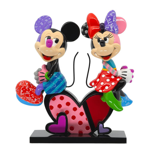Disney Britto Mickey And Minnie Love Mickey & Friends Figurine