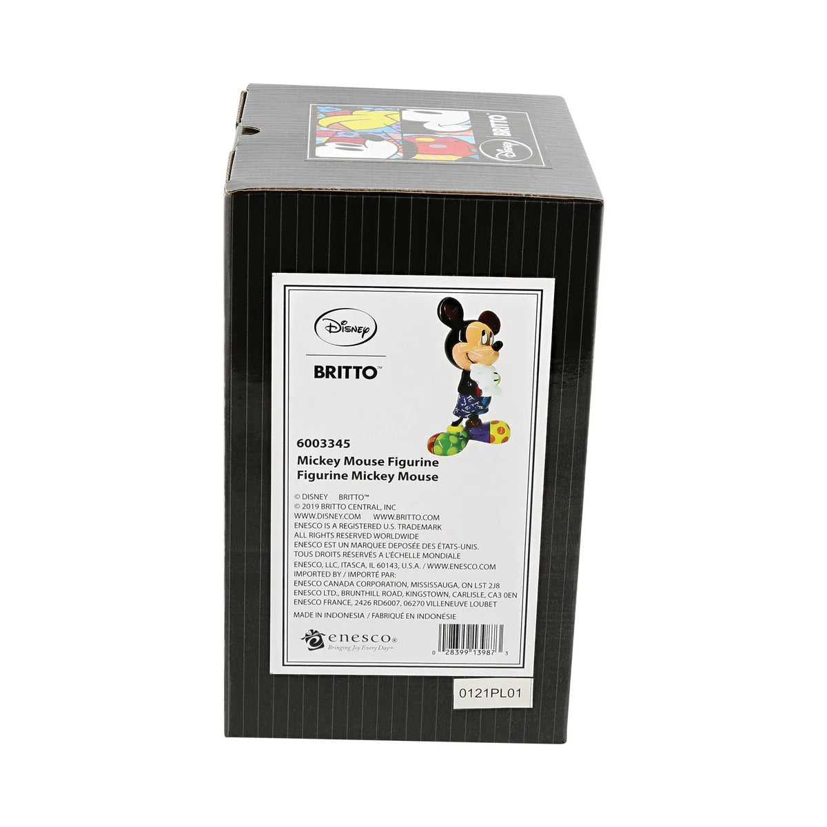 Disney Britto Mickey Mouse Thinking Figurine 6003345