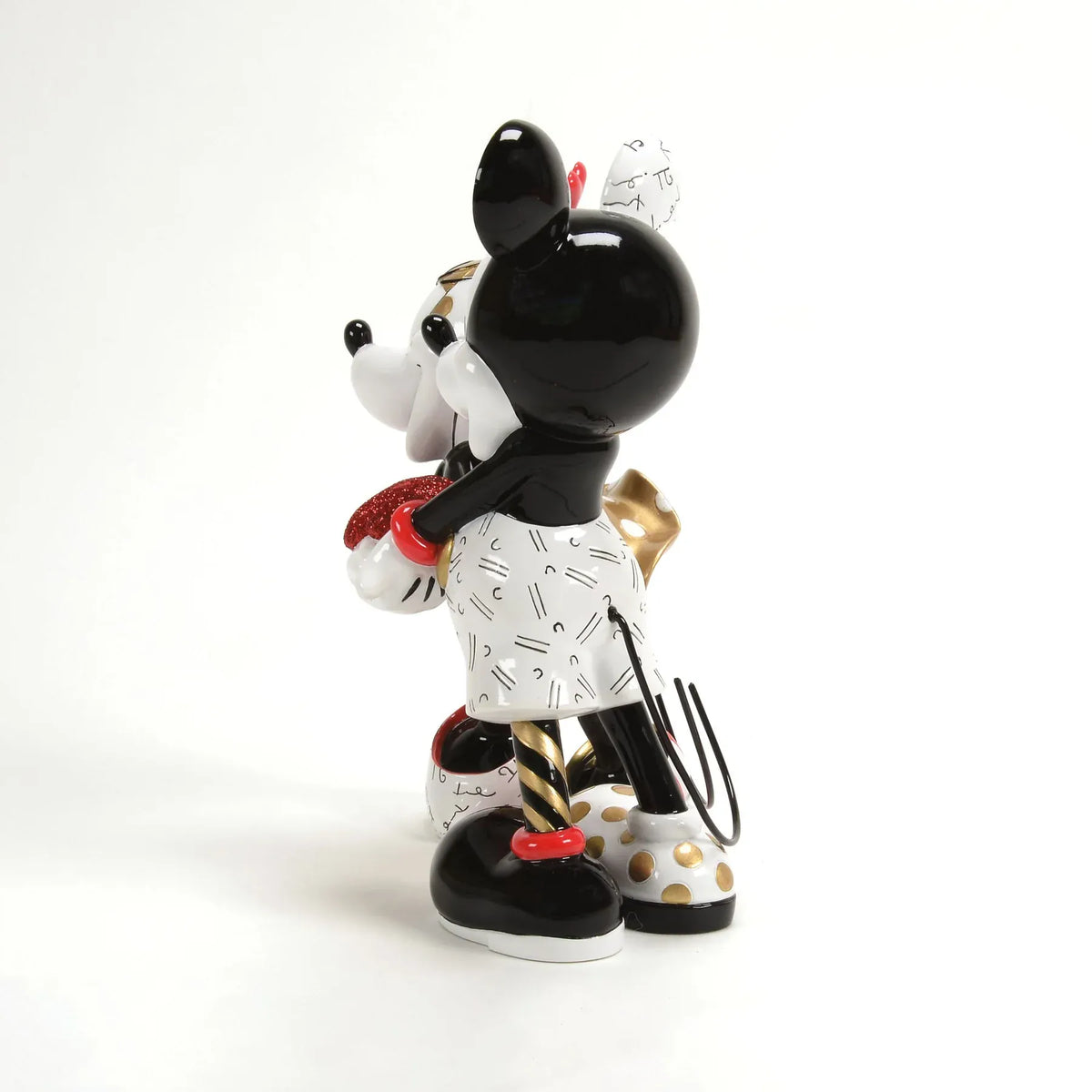 Disney Britto Midas Mickey And Minnie Figurine