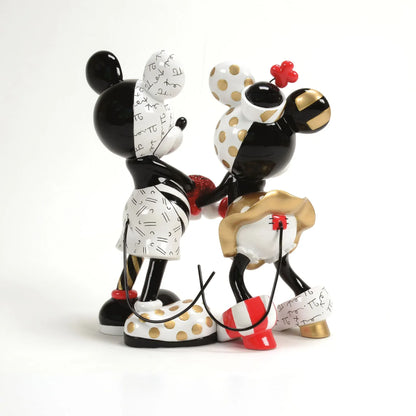 Disney Britto Midas Mickey And Minnie Figurine