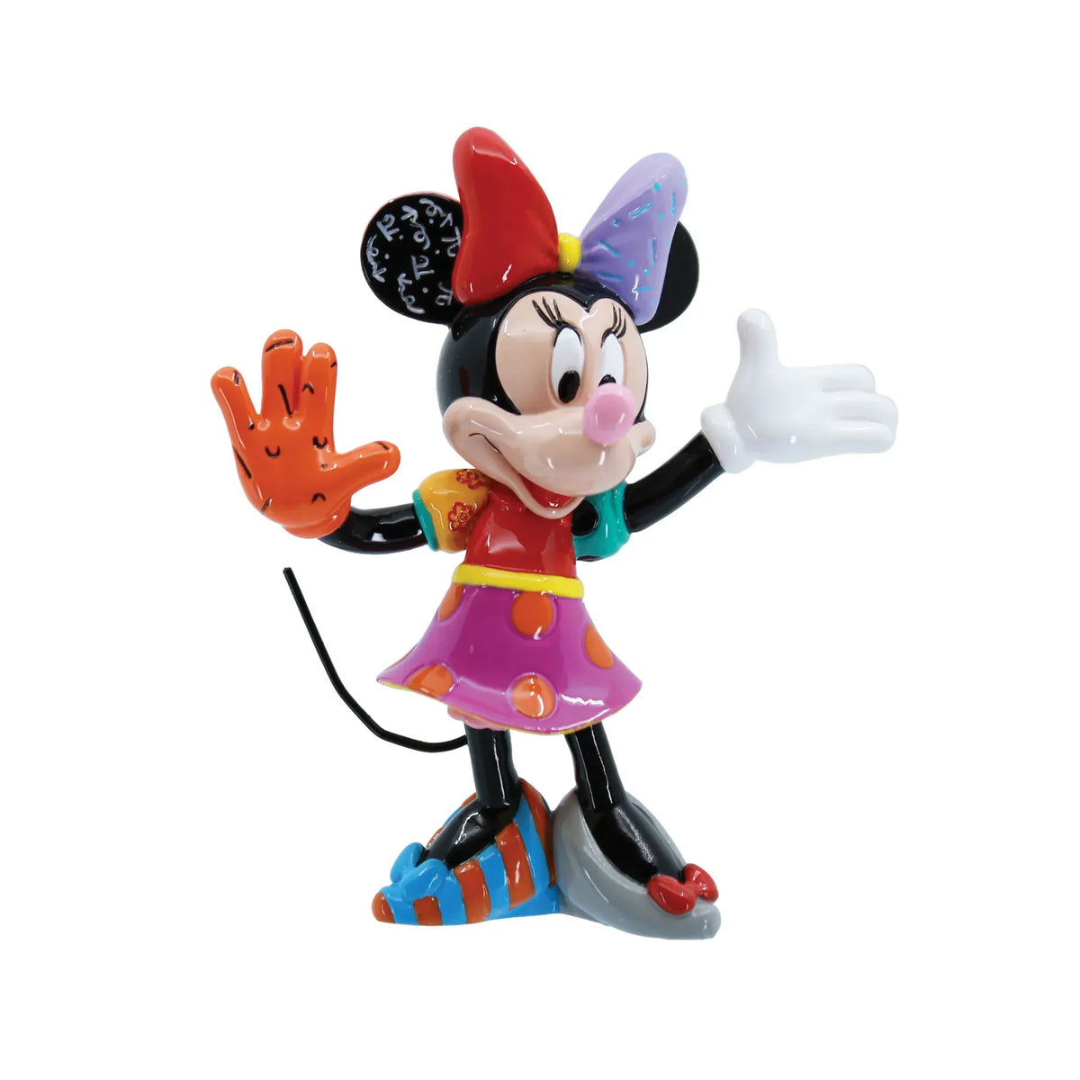 Disney Britto Minnie Mouse Mini Figurine 6017590