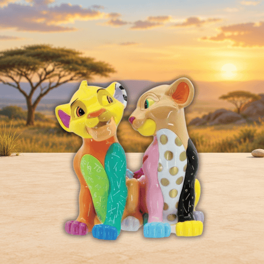 Disney Britto Simba and Nala Lion King Figurine 6017587