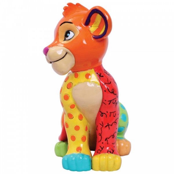 Disney Britto Simba Sitting Mini Figurine 6006089