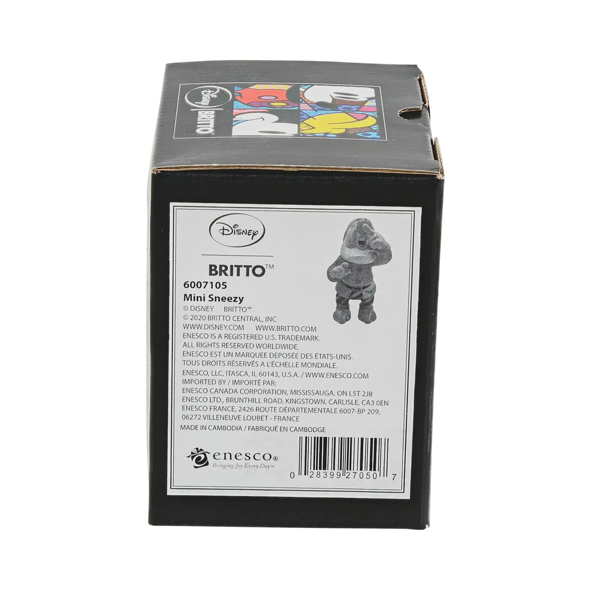 Disney Britto Sneezy Mini Figurine 6007105