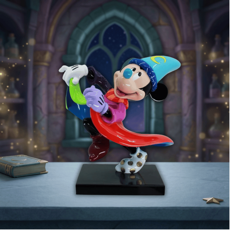Disney Britto Sorcerer Mickey Mouse Figurine 6017586
