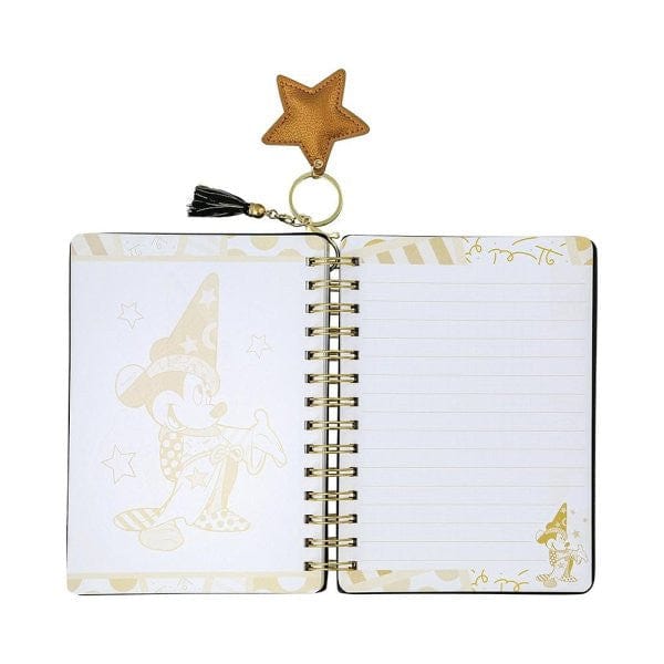 Disney Britto Sorcerer Mickey Mouse Leather Notebook 6013557