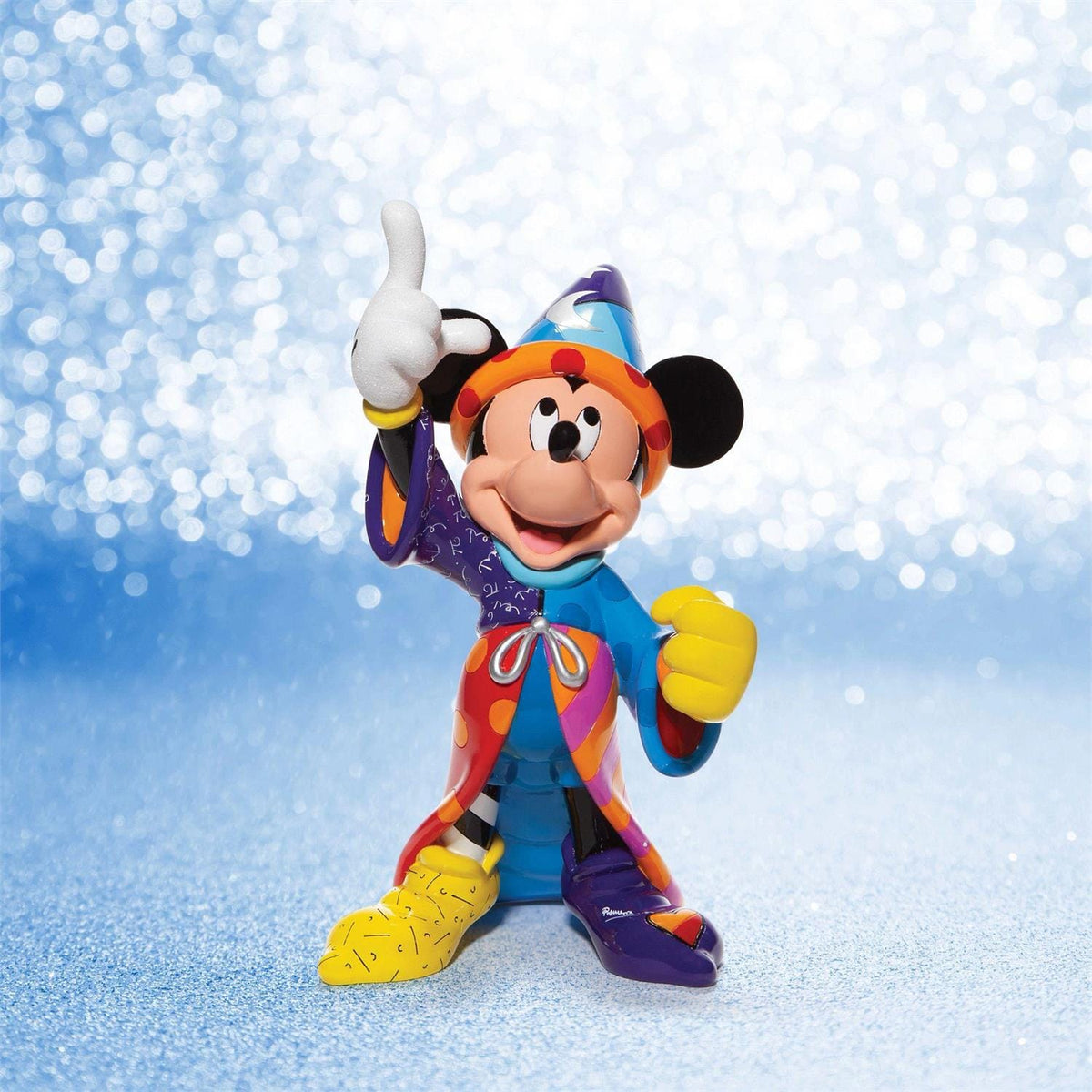 Disney Britto Sorcerer Mickey Mouse Statement Figurine 6007259