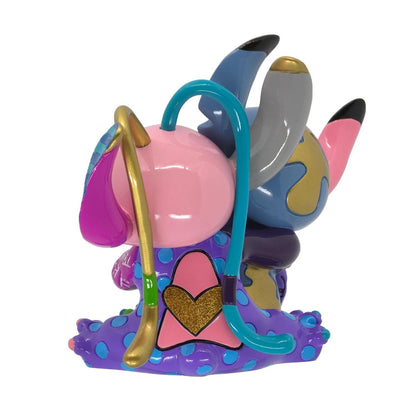 Disney Britto Stitch And Angel Love Lilo & Stitch Figurine