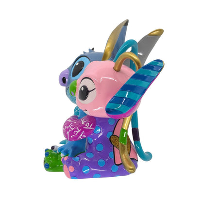 Disney Britto Stitch And Angel Love Lilo & Stitch Figurine