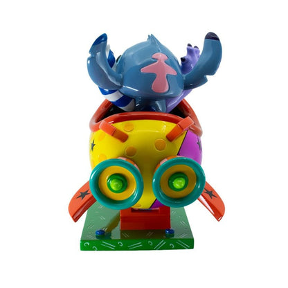 Disney Britto Stitch Rocket Ship Figurine 6019019