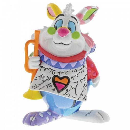 Disney Britto White Rabbit Mini Figurine 6001310