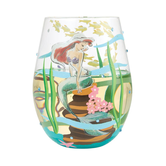 Disney By Lolita An Ocean Of Dreams Ariel Stemless Wine Glass