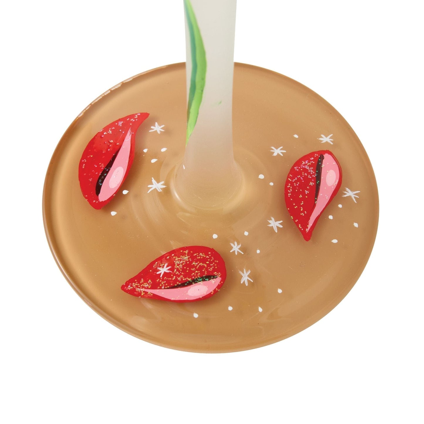 Disney By Lolita Bold Like A Rose Belle Wine Glass