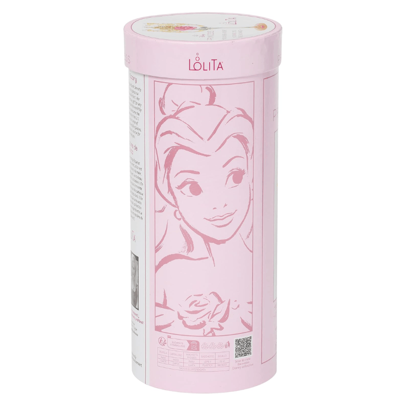 Disney By Lolita Bold Like A Rose Belle Wine Glass