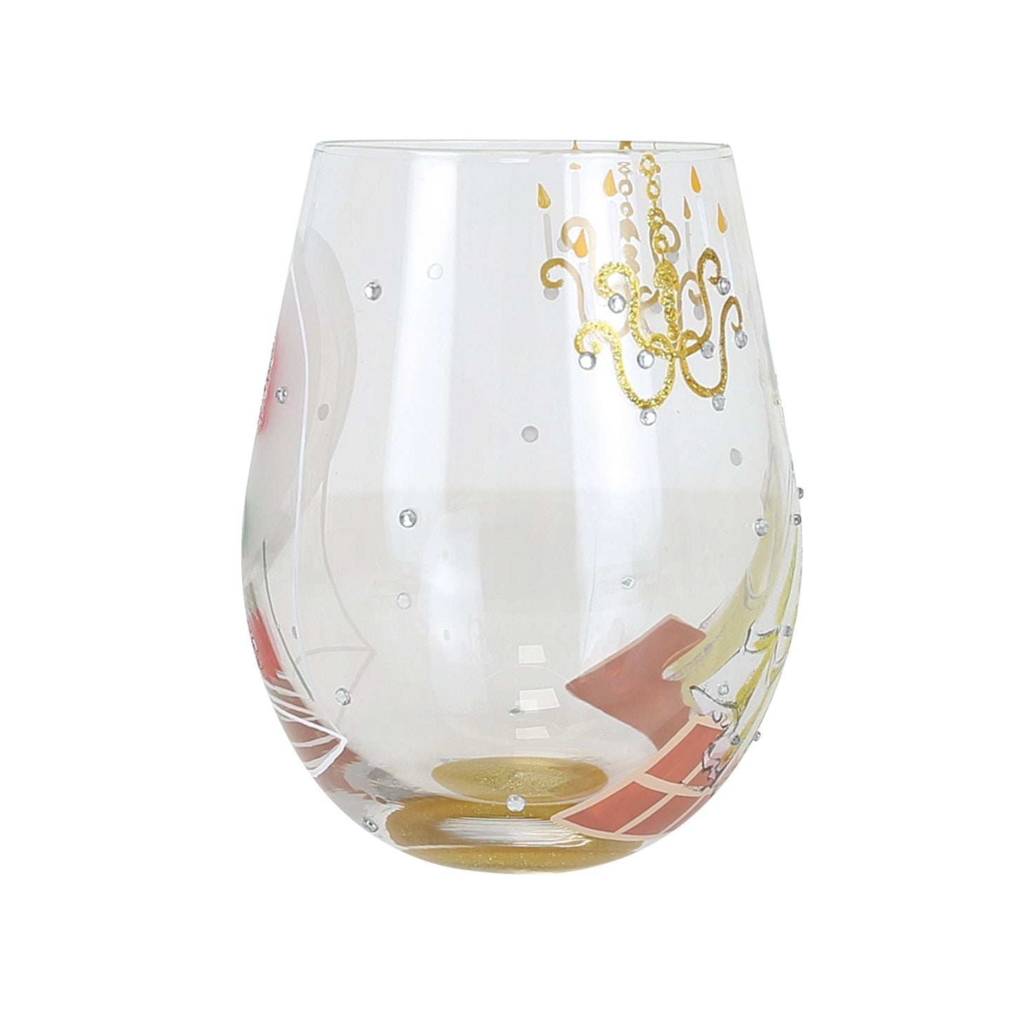 Disney By Lolita Choose To Dream Stemless Belle Wine Glass
