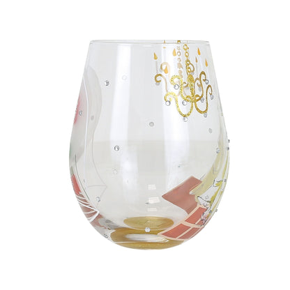 Disney By Lolita Choose To Dream Stemless Belle Wine Glass