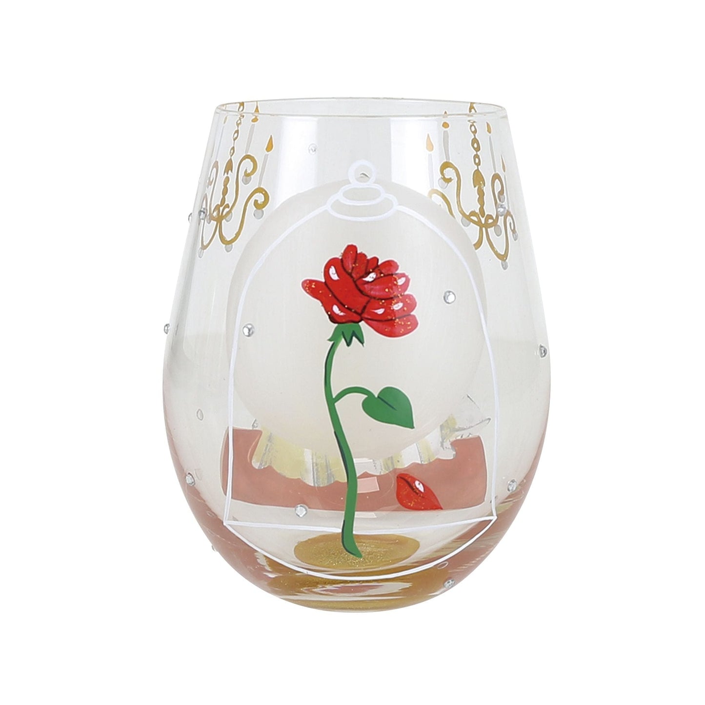 Disney By Lolita Choose To Dream Stemless Belle Wine Glass