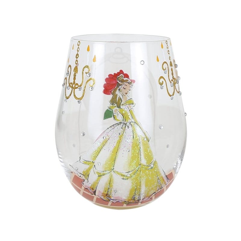 Disney By Lolita Choose To Dream Stemless Belle Wine Glass